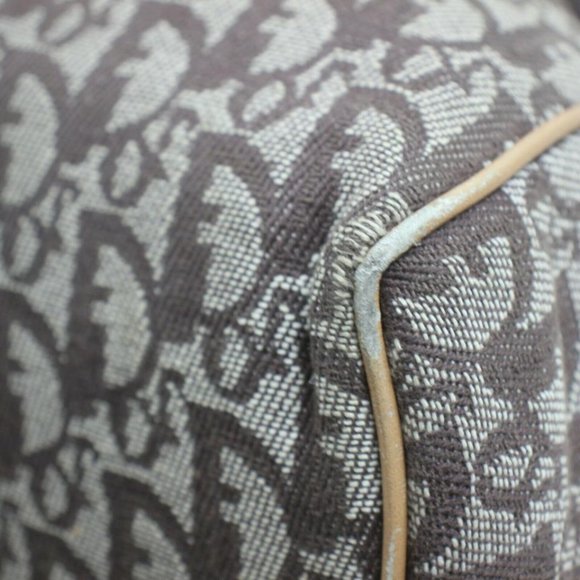 Dior Brown Monogram Trotter Boston Duffle 858597 - Picture 8 of 12